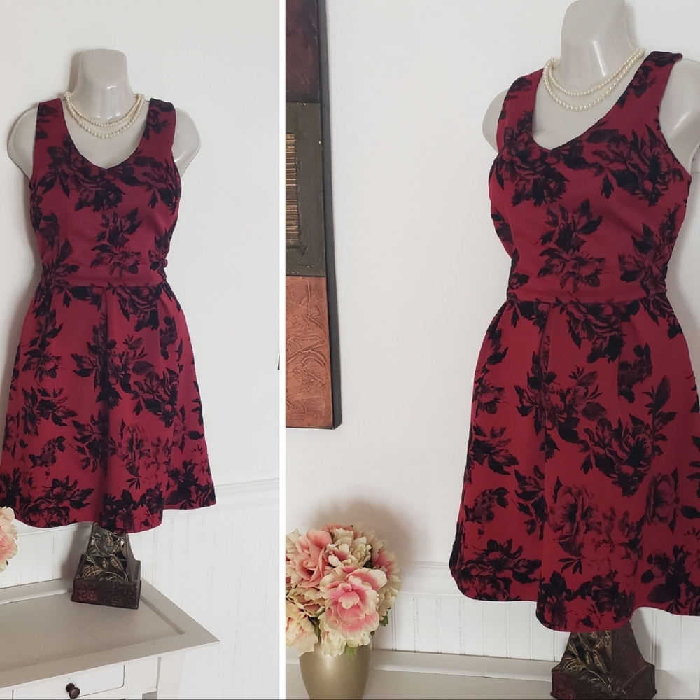 Burgandy Dress